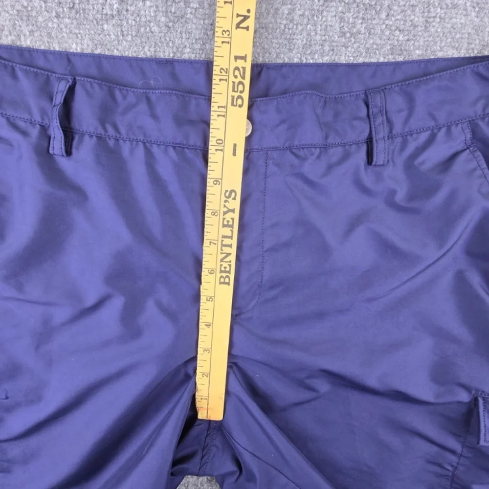 J.Lindeberg Lawrence Cargo Shorts | Navy Blue Micro Twill | Size 38